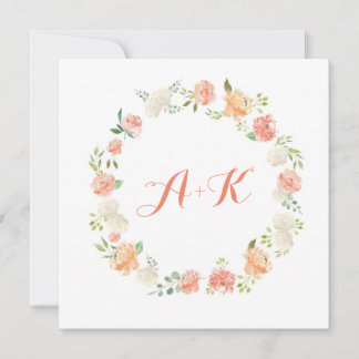 Pessegueiro Elegante Convite para casamento por Aq