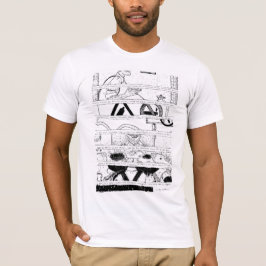 pessoa/artista & hall/poeta t poema camiseta Joe P