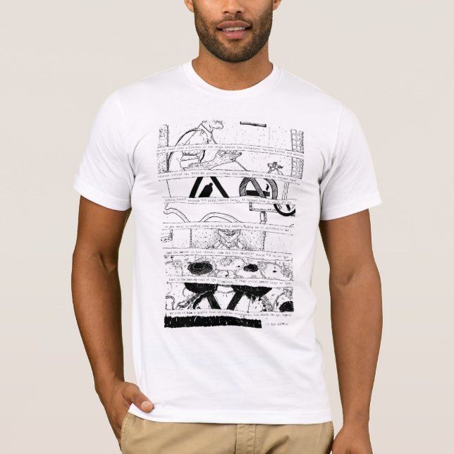 pessoa/artista & hall/poeta t poema camiseta Joe P (Frente)