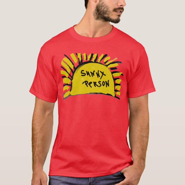 Pessoa Ensolarada Camiseta Top Raios de Sol (Frente)