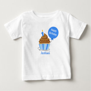 pessoa fofa personalizar primeira Camisa de aniver