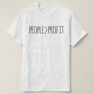 Pessoas acima do Lucro Camiseta