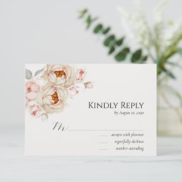 Pessoas com Placa Bloom RSVP