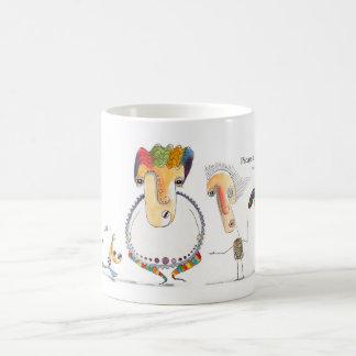 Pessoas da caneca de Picasso