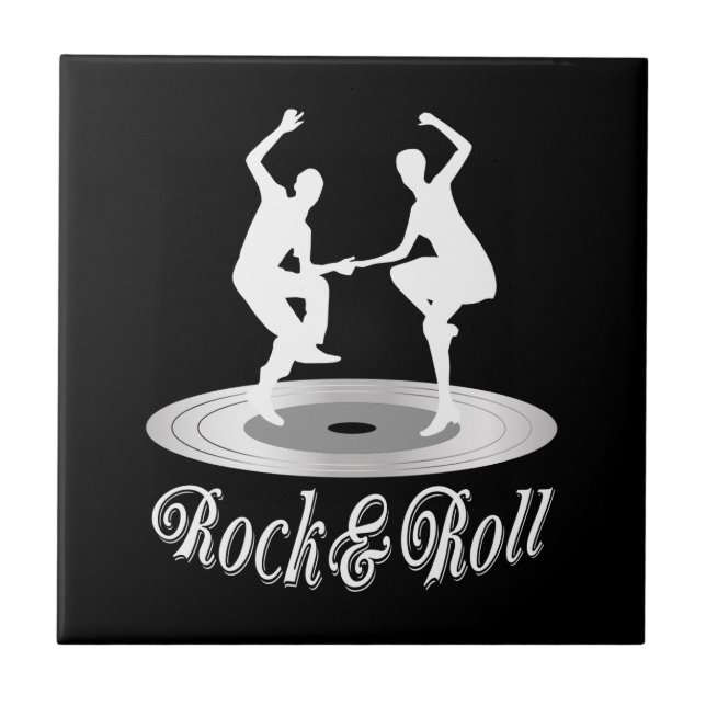 Pessoas dançando Rock and roll (Frente)