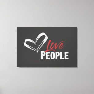 Pessoas das canvas do amor
