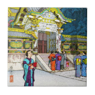 pessoas de hanga do templo santuário japonês Leg