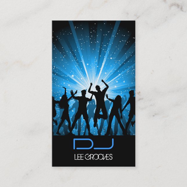 Pessoas do cartão de visita do partido (Frente)