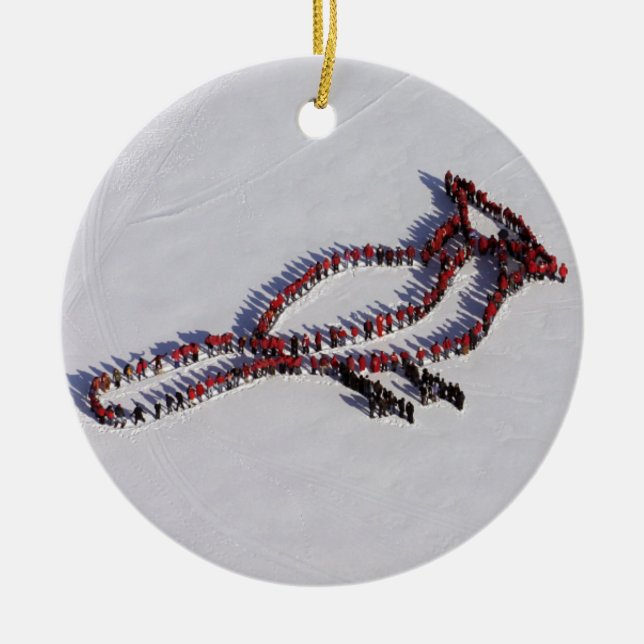 Pessoas do ornamento do projeto do cardeal 2010 (Frente)