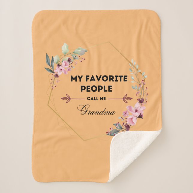 pessoas favoritas me chamam de cobertor da avó (Frente)