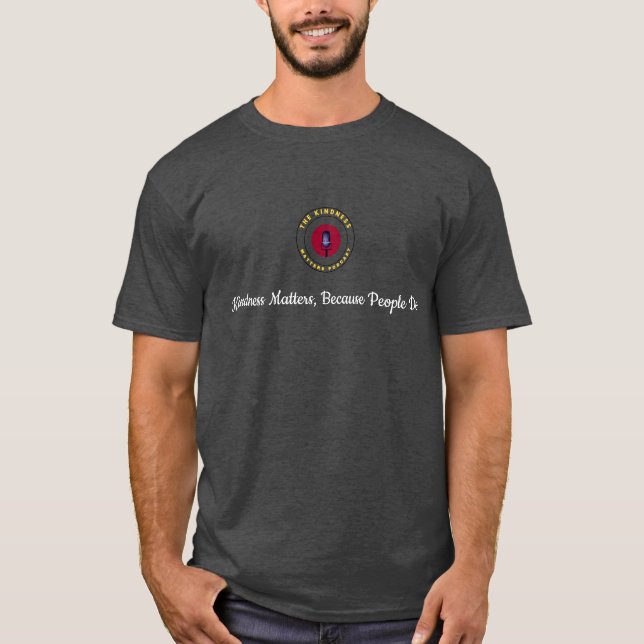 Pessoas Fazem Camiseta Escura (Frente)