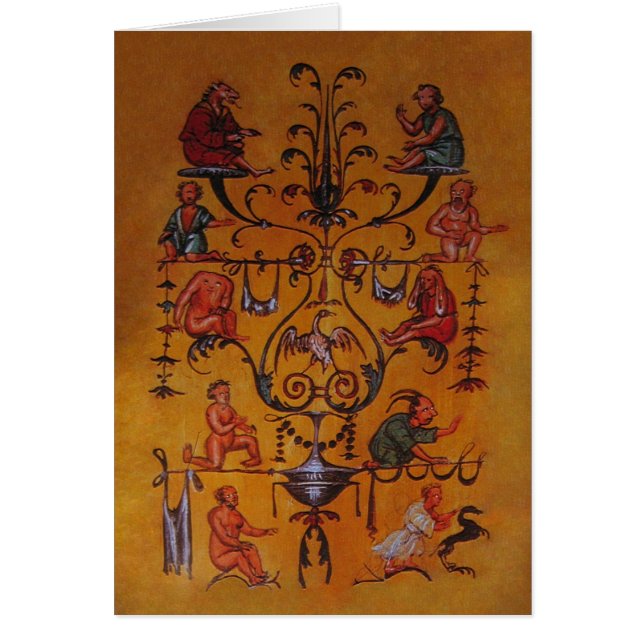 Pessoas loucas do cartão do ~ (Frente)