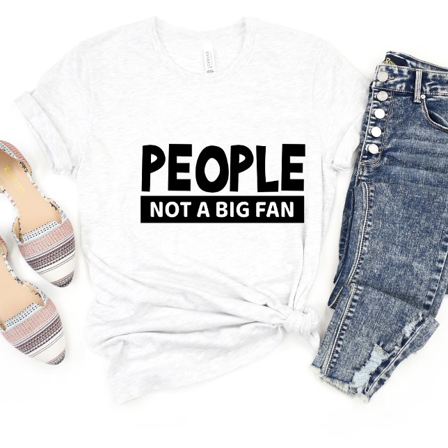 Pessoas Não São Uma Camiseta De Meme Engraçada Com (Criador carregado)