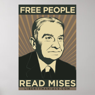 Pessoas Read Mises Poster