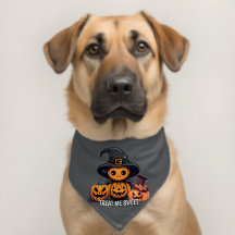 Pet Bandana Collar : HALLOWEEN Treat