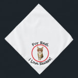 Pet Bandana Personalizado - "Pele Real, Eu Adoro R<br><div class="desc">Deixe seu amigo peludo mostrar seu espírito escolar com esta adorável e engraçada bandana personalizada projetada apenas para professores e educadores! Com a frase "Pele Real, Eu Adoro Recess!" e um lugar para carregar a foto do seu próprio animal de estimação, esta bandana é o acessório perfeito para o seu...</div>