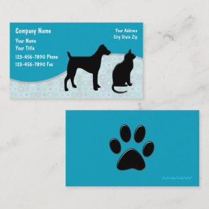 Pet Care Cartão de visita