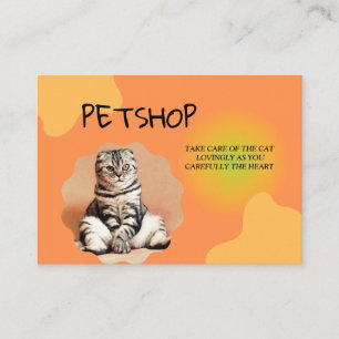 Pet compre Cat Care Card, cartão de assistência co
