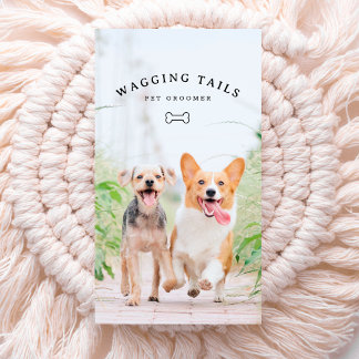 Pet Groomer Cartão de visita