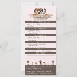 Pet Marrom Cor-de-rosa Manchado Embaralando Cão