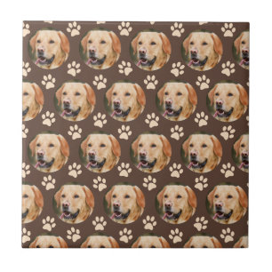Pet Photo Pattern Dog Brown