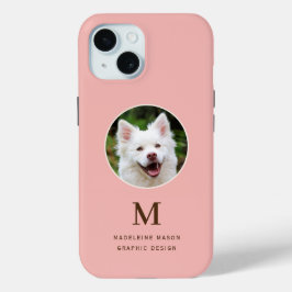 Pet Photo Peach Personalizado