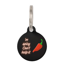 Pet Tag Apimentado 