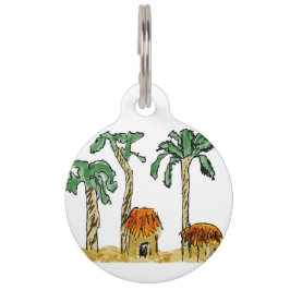 Pet Tag Cachorro no Paraíso