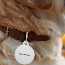 Coleira Engraçada Personalizada para Cachorro Gato