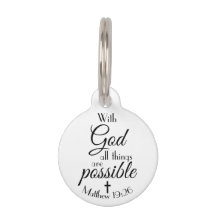 Com Deus, Todas As Coisas São Possíveis Verso Da B