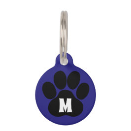Pet Tag Da pata do impressão do animal de estimação do Tag