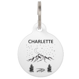 Pet Tag Etiqueta de Colarinho de Cachorro de Cachorro Pers