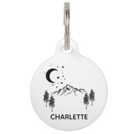 Pet Tag Etiqueta de Colarinho de Cachorro de Cachorro Pers