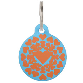 Pet Tag Herz ♥ Heart Sun