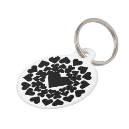 Pet Tag Herz ♥ Heart Sun