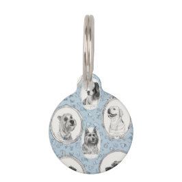 Pet Tag Impressão de cães