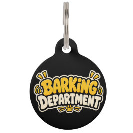 Pet Tag Placa de Identificação Divertida para Cães | Depar