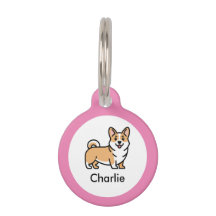 Placa de Identificação Personalizada para Cães Cor