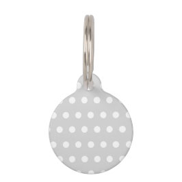 Pet Tag Pontos Poka Roxos
