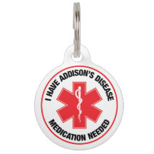 Pulseira de Alerta Médico para Doença de Addison -