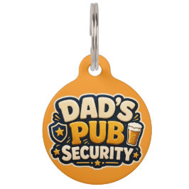 Pet Tag Pulseira de Identificação de Cachorro Engraçada Se