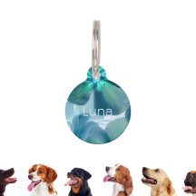 Pulseira de identificação personalizada para anima