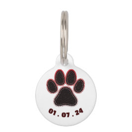 Pet Tag Puppy birth medal