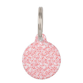 Pet Tag Red Love Hearts – Valentine Collection