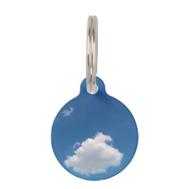 Pet Tag Uma nuvem simples