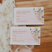 Petais e Prosecco adivinham quantos cartões