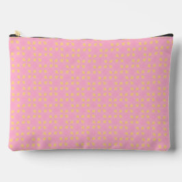 Petal Pop – Pink & Gold Seamless Geometric Pattern