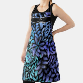 pétalas azuis e de cor azul