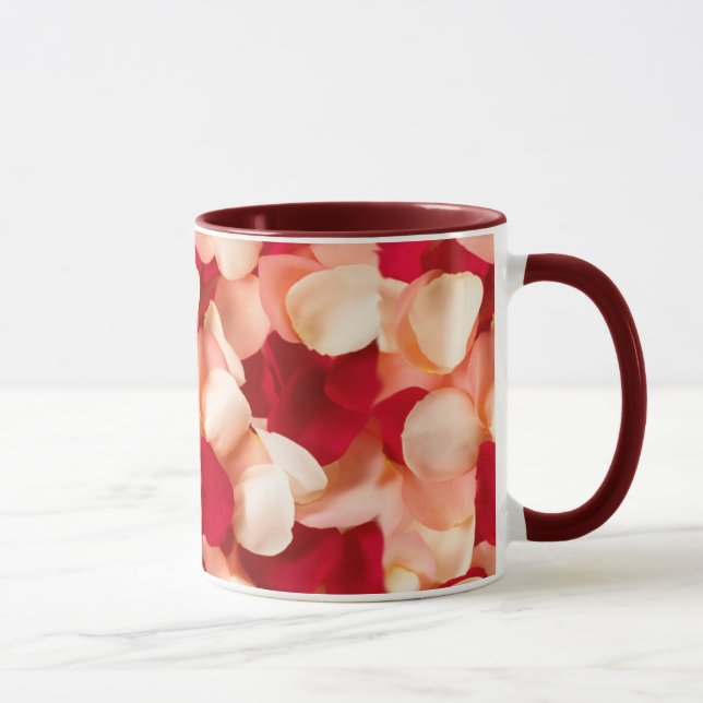 pétalas cor-de-rosa da caneca (Direita)