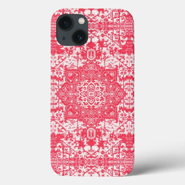Pétalas Cor-de-Rosa em Sonhos Kilim (Verso)